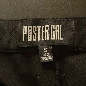 Poster Grl Ruched pants with snaps